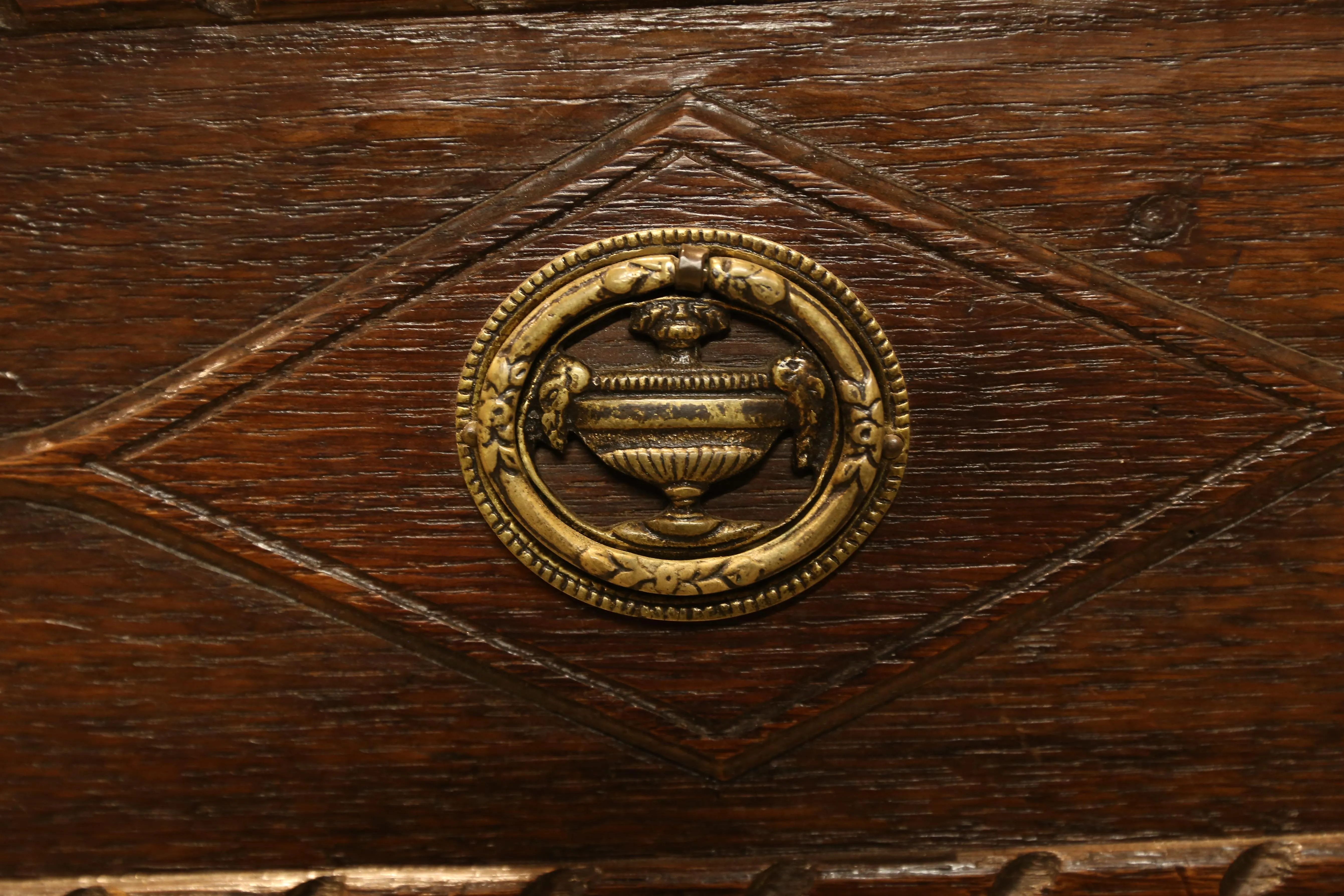 Antique French Commode with Intricately Decorated Drawer Fronts