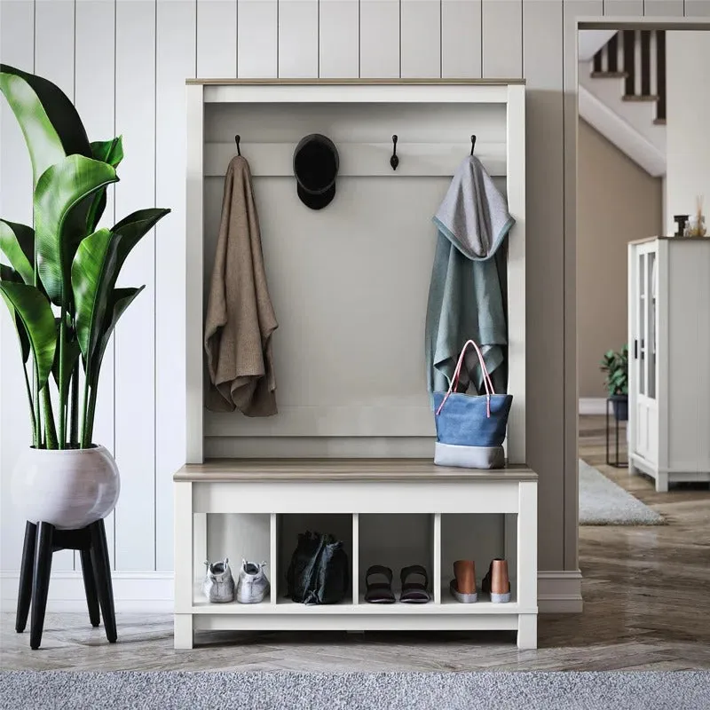 Aremi Hall Tree 40'' Wide with Bench