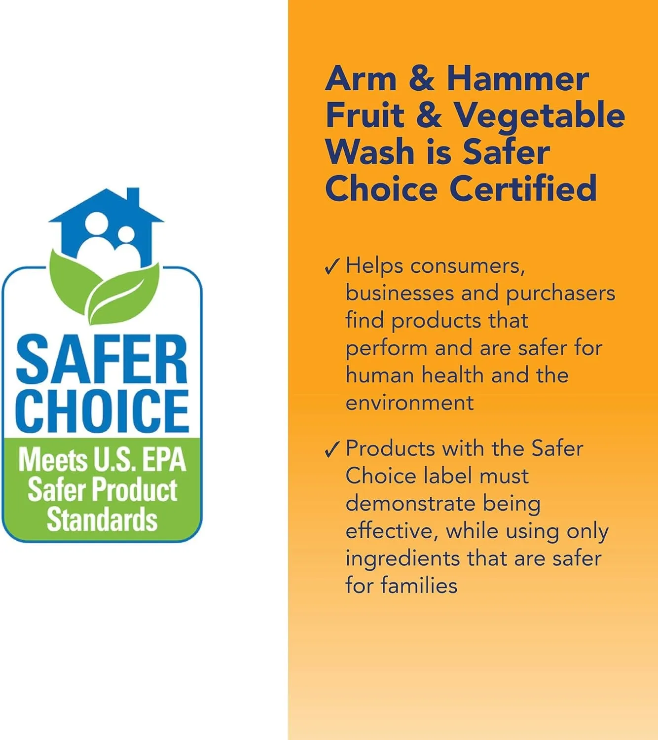 Arm and Hammer Fruit & Vegetable Wash, Produce Wash, Produce Cleaner, Pack of 3, 16 Oz. Bottles, 1 Trigger (Packaging May Vary)