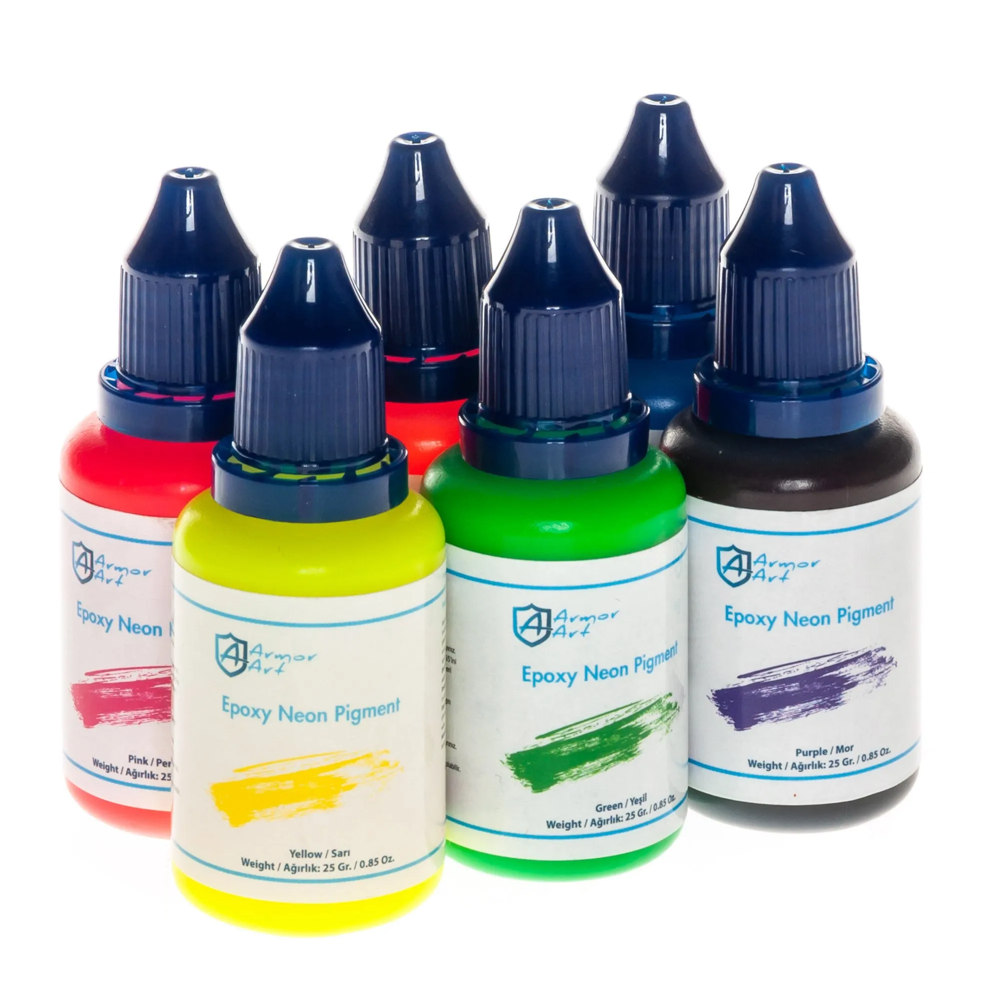 Armor Art - Epoxy Pigment - Neon Set