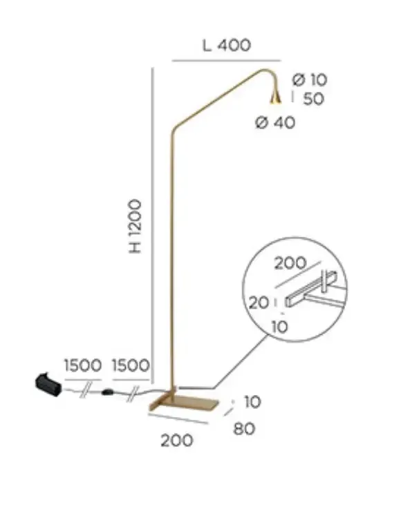 Austere - Floor Lamp