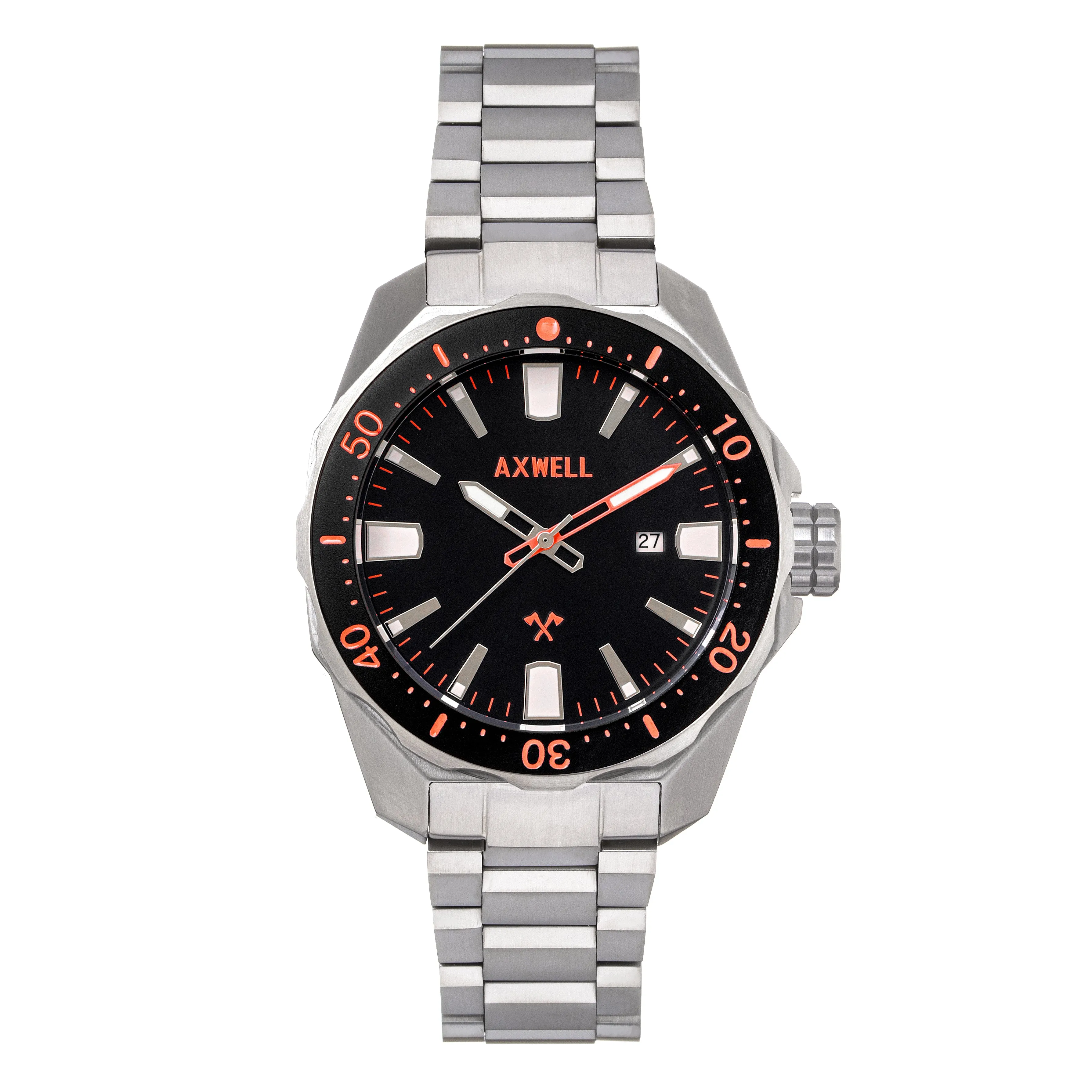Axwell Timber Bracelet Watch w/ Date