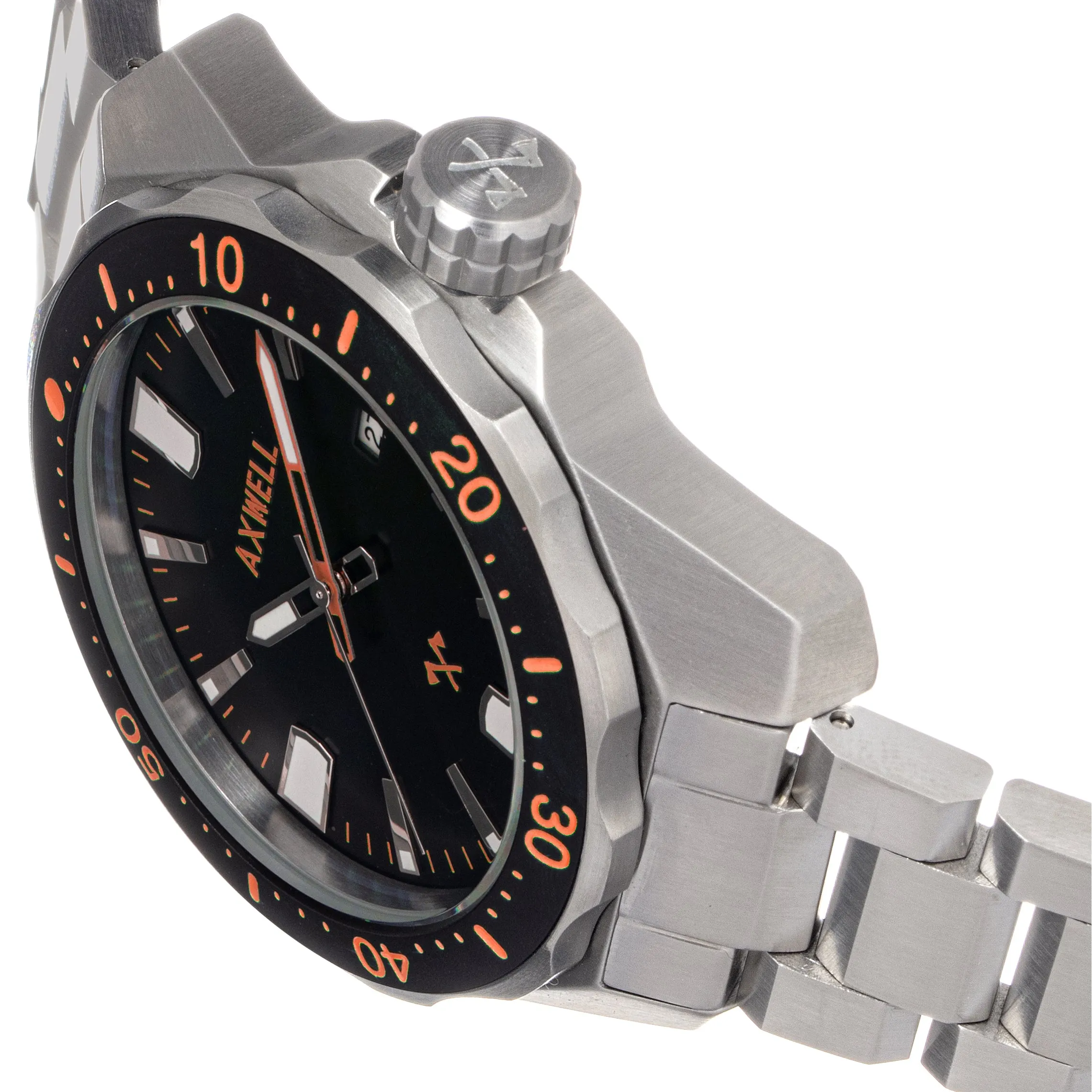 Axwell Timber Bracelet Watch w/ Date