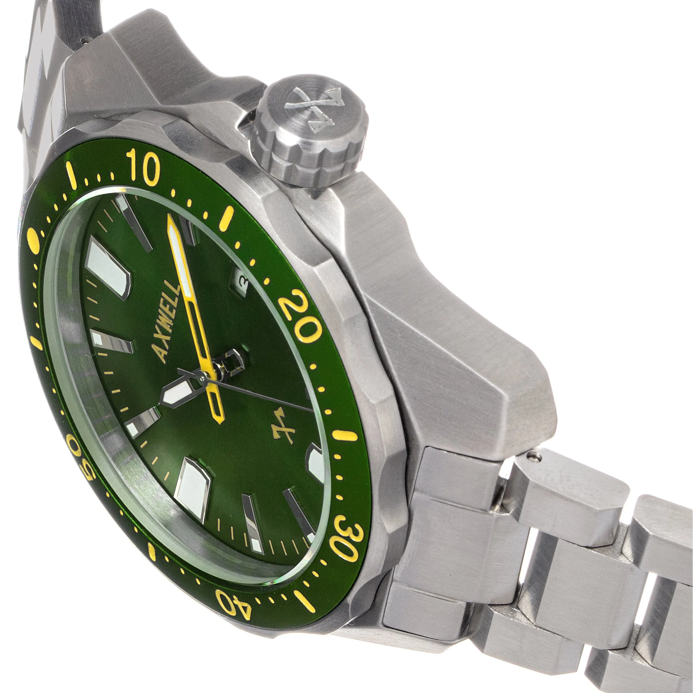 Axwell Timber Bracelet Watch w/ Date