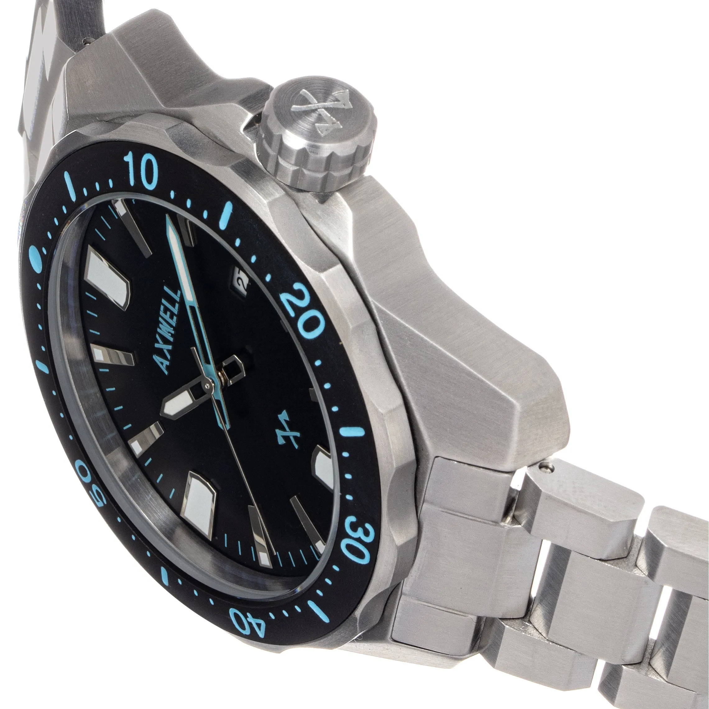 Axwell Timber Bracelet Watch w/ Date