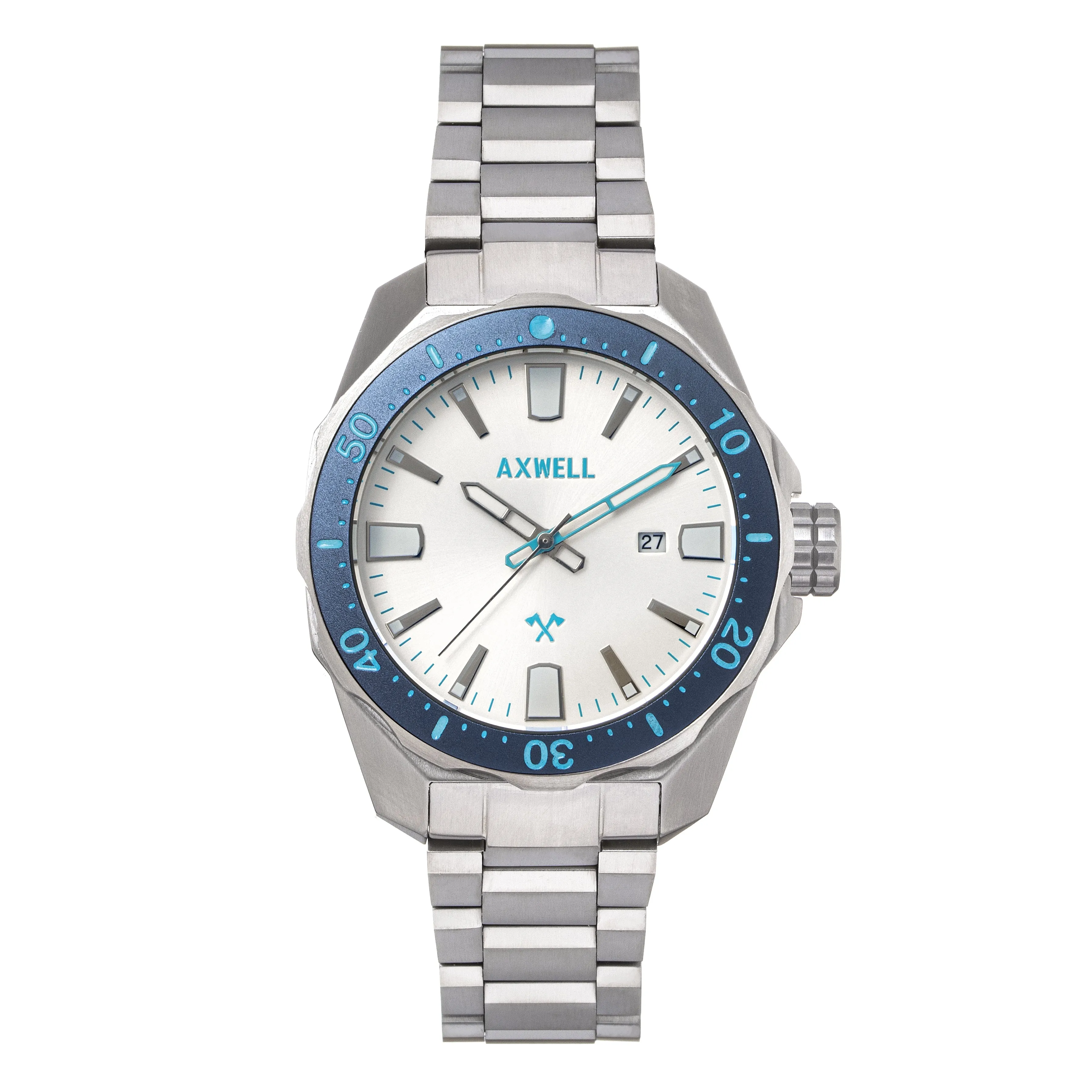 Axwell Timber Bracelet Watch w/ Date