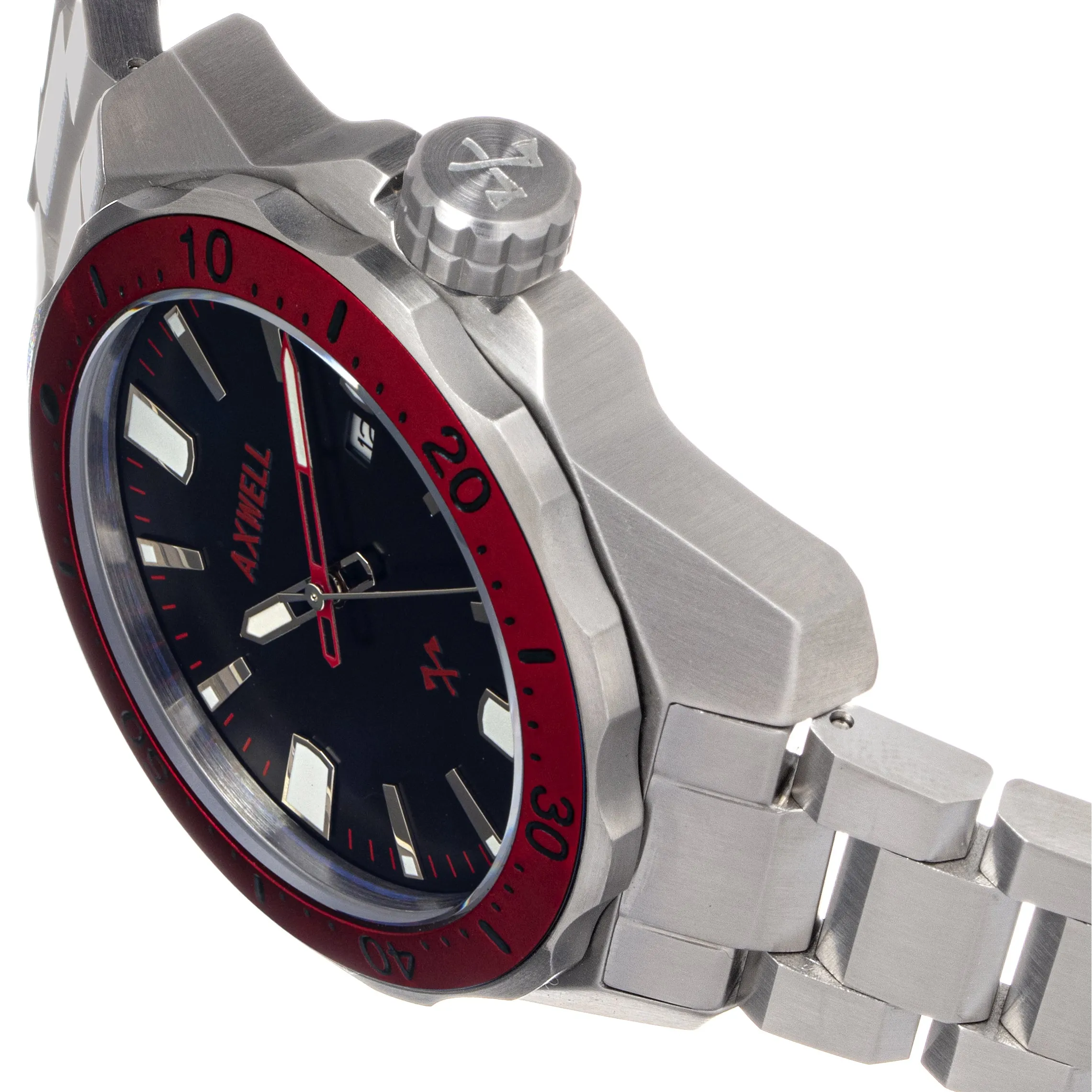 Axwell Timber Bracelet Watch w/ Date