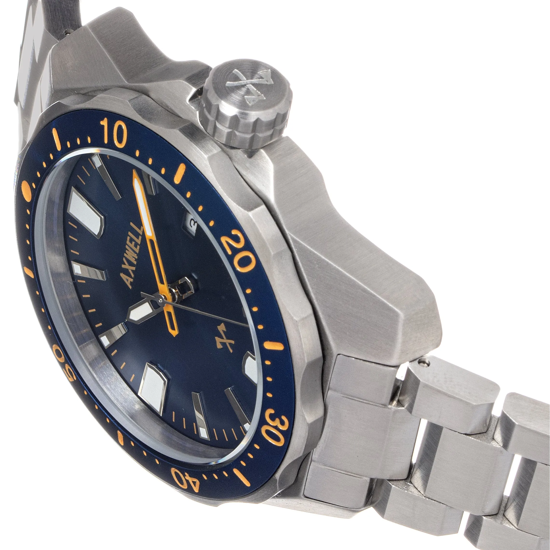Axwell Timber Bracelet Watch w/ Date