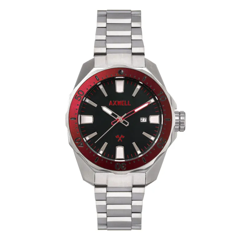 Axwell Timber Bracelet Watch w/ Date