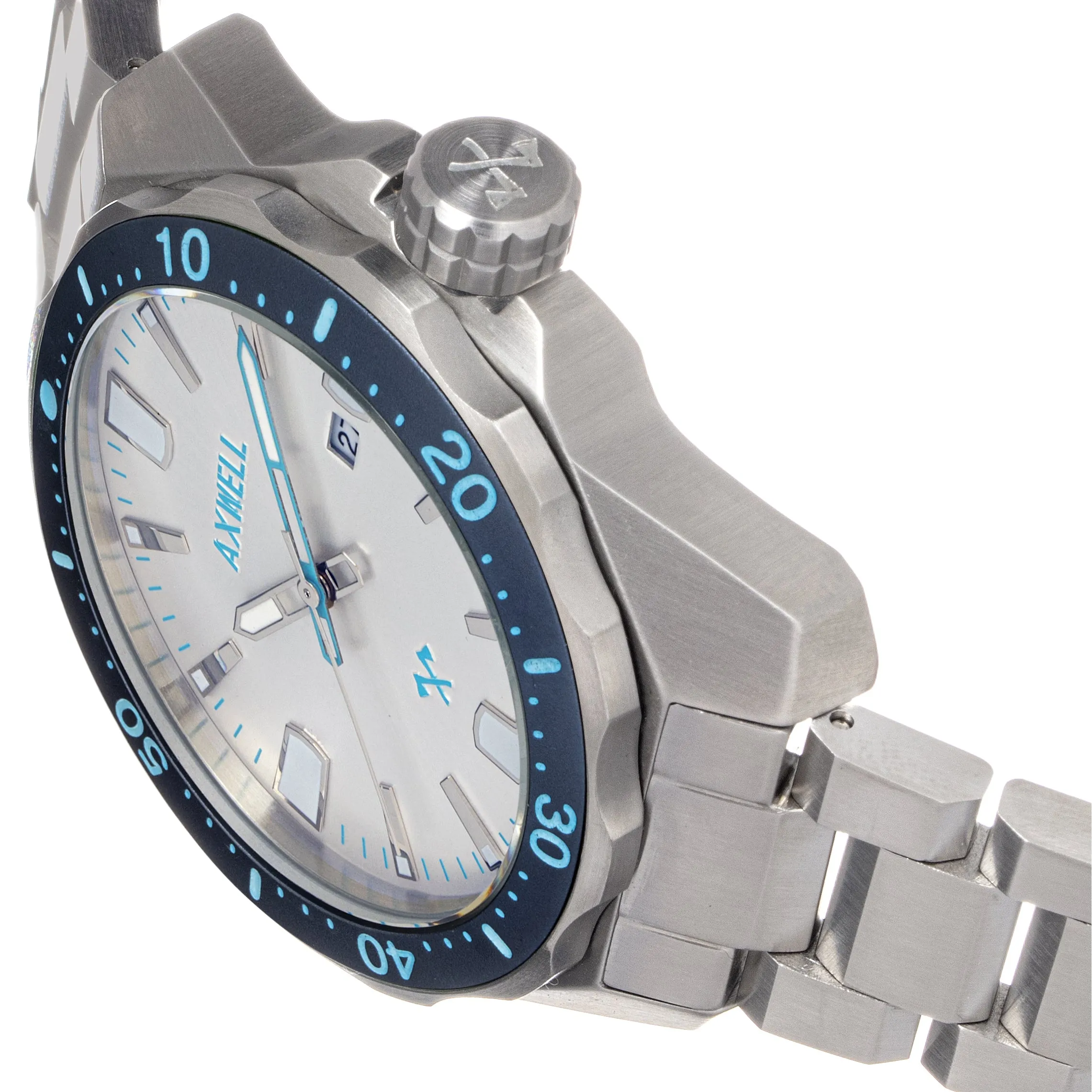 Axwell Timber Bracelet Watch w/ Date