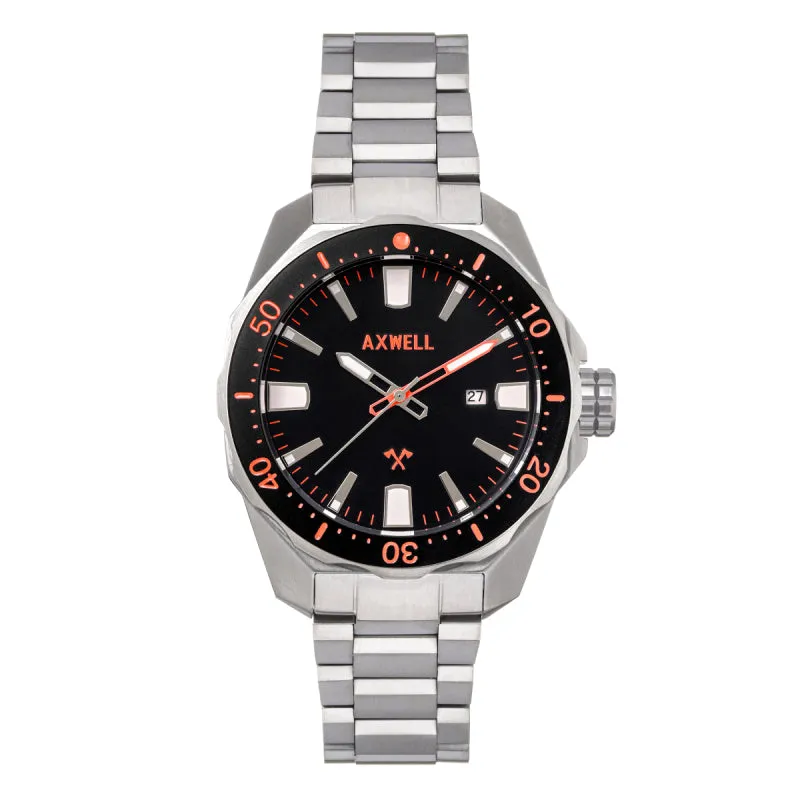 Axwell Timber Bracelet Watch w/ Date