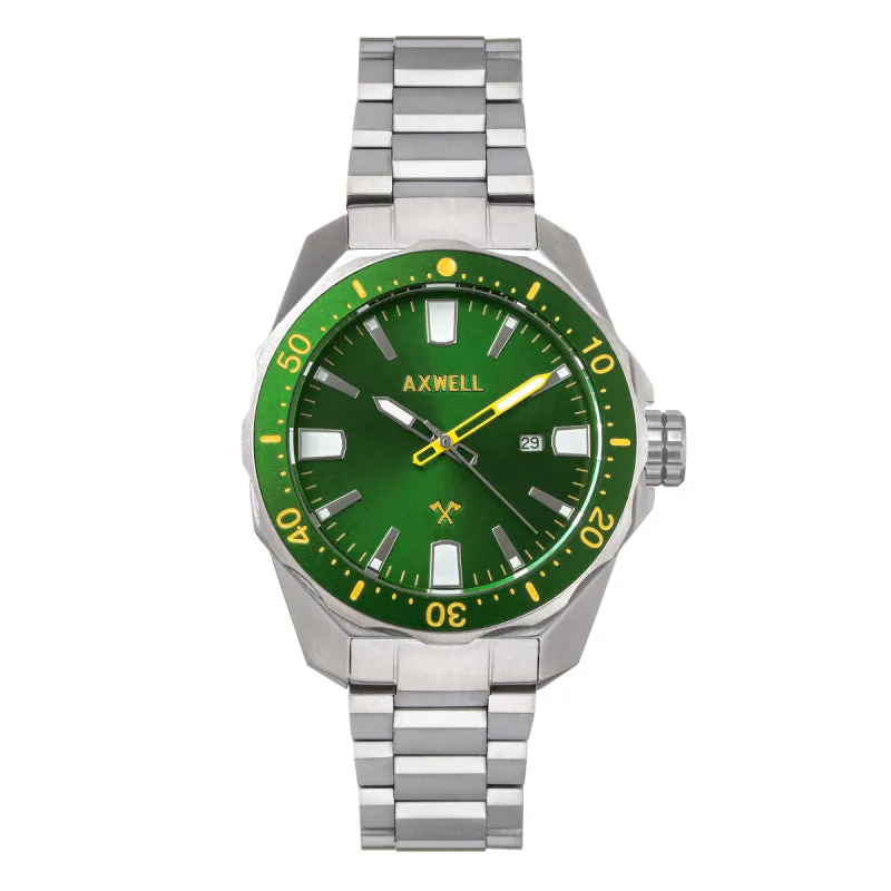 Axwell Timber Bracelet Watch w/ Date