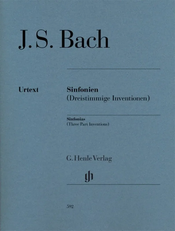 Bach: Sinfonias (Three-part Inventions) BWV 787-801 Piano Solo