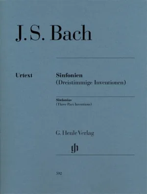 Bach: Sinfonias (Three-part Inventions) BWV 787-801 Piano Solo