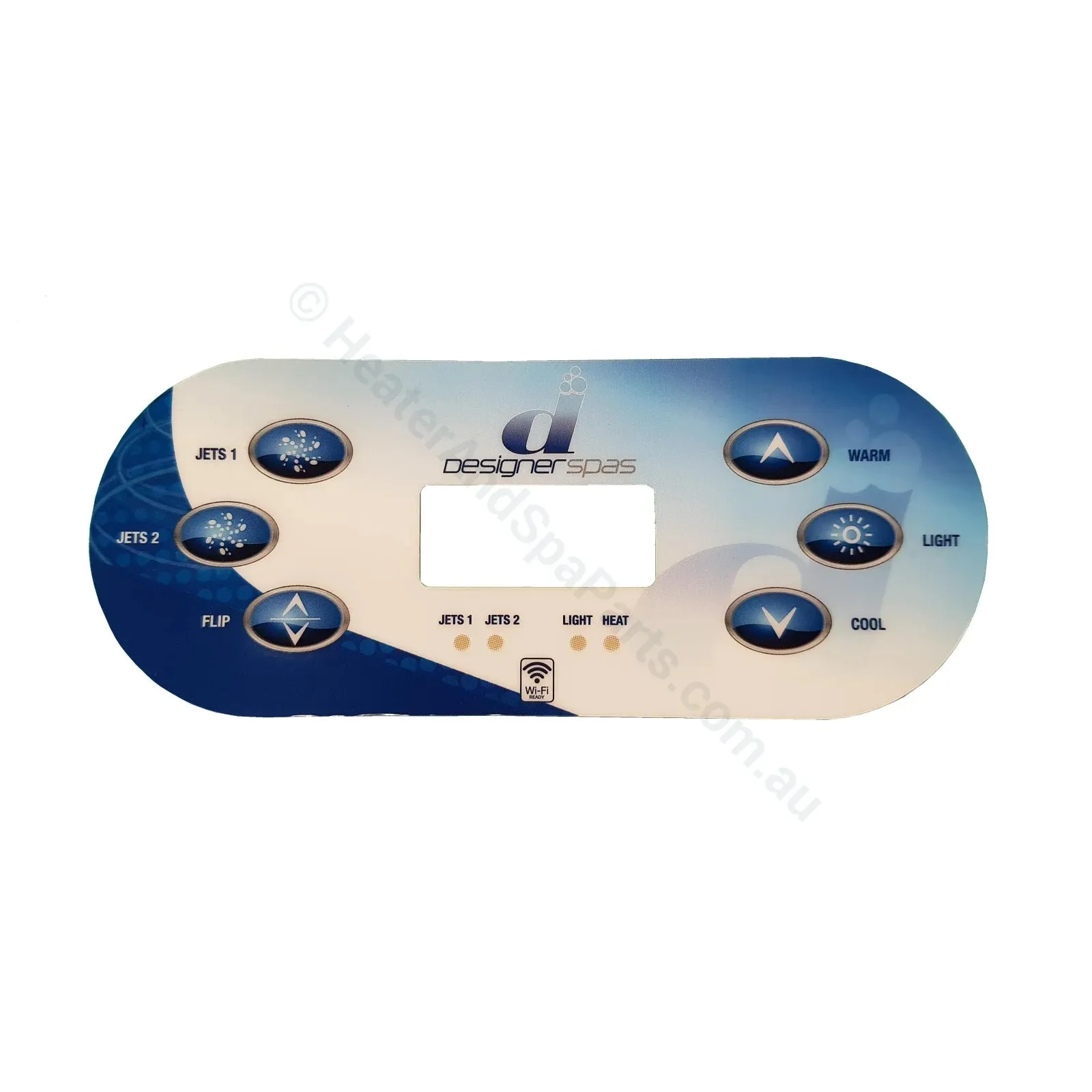 Balboa TP600 Touchpad Keypad Control Panel - 6 button oval