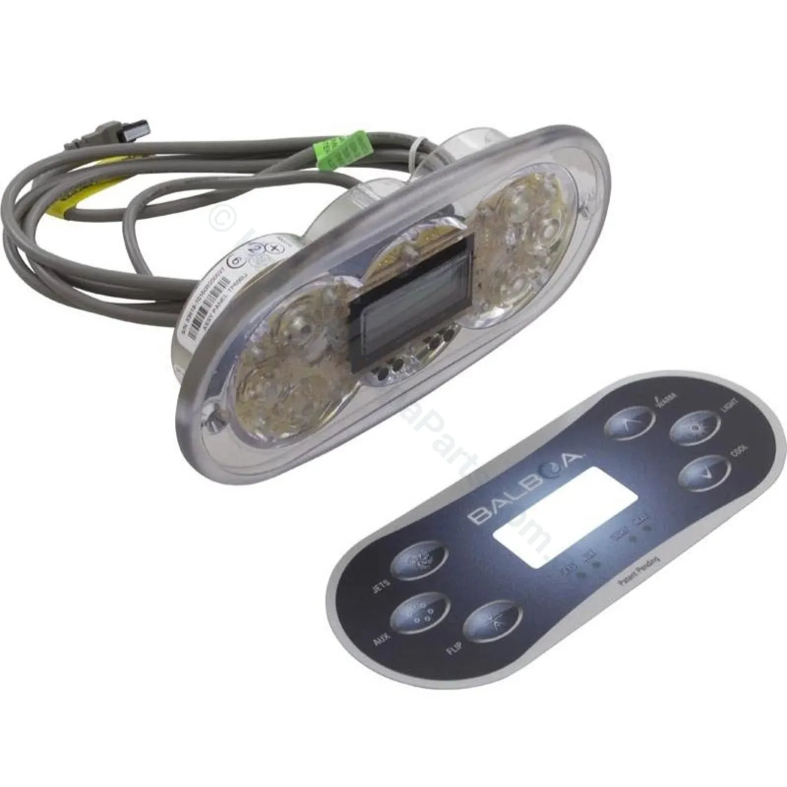 Balboa TP600 Touchpad Keypad Control Panel - 6 button oval