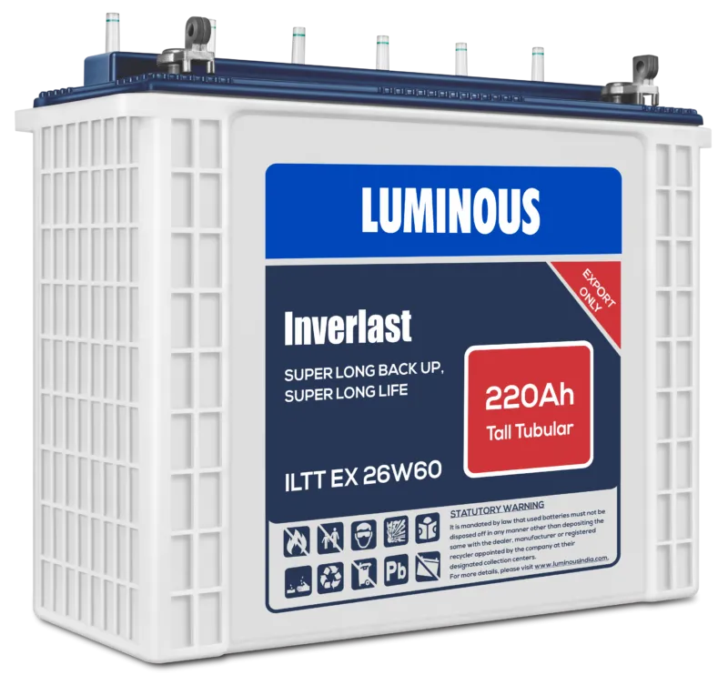 BATTERY 220AH/12V WET CELL LUMINOUS