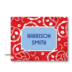 BBQ Folded Notecard