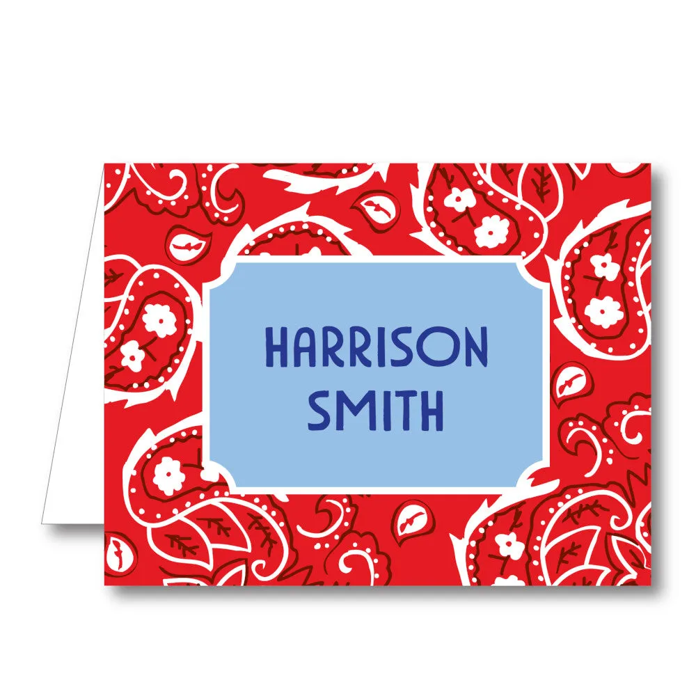 BBQ Folded Notecard