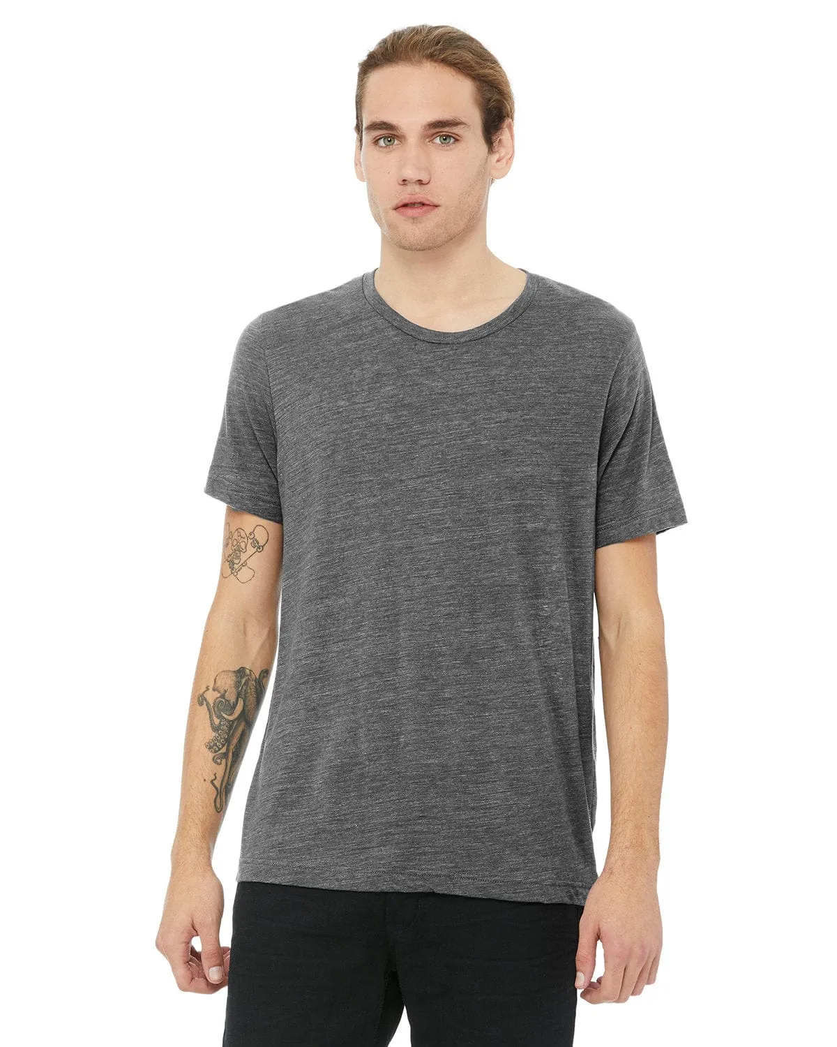 Bella Canvas Mens Poly-Cotton Short Sleeve T-Shirt