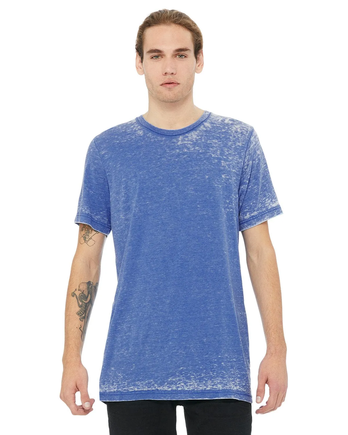 Bella Canvas Mens Poly-Cotton Short Sleeve T-Shirt