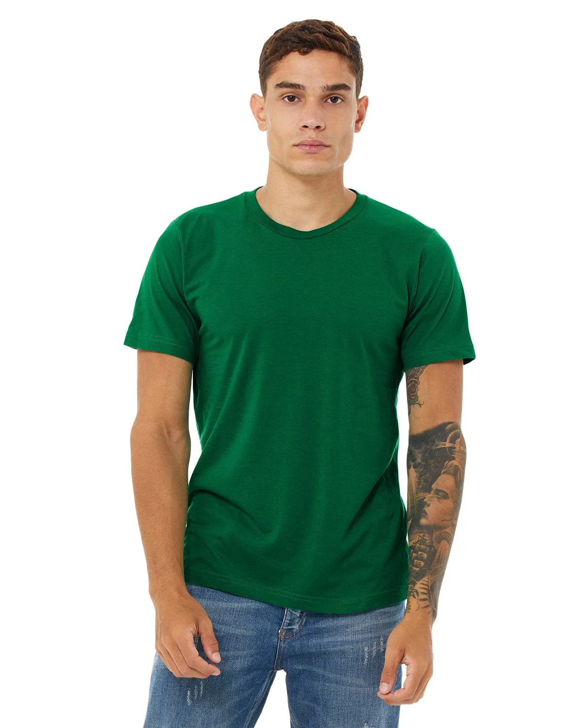 Bella Canvas Mens Poly-Cotton Short Sleeve T-Shirt