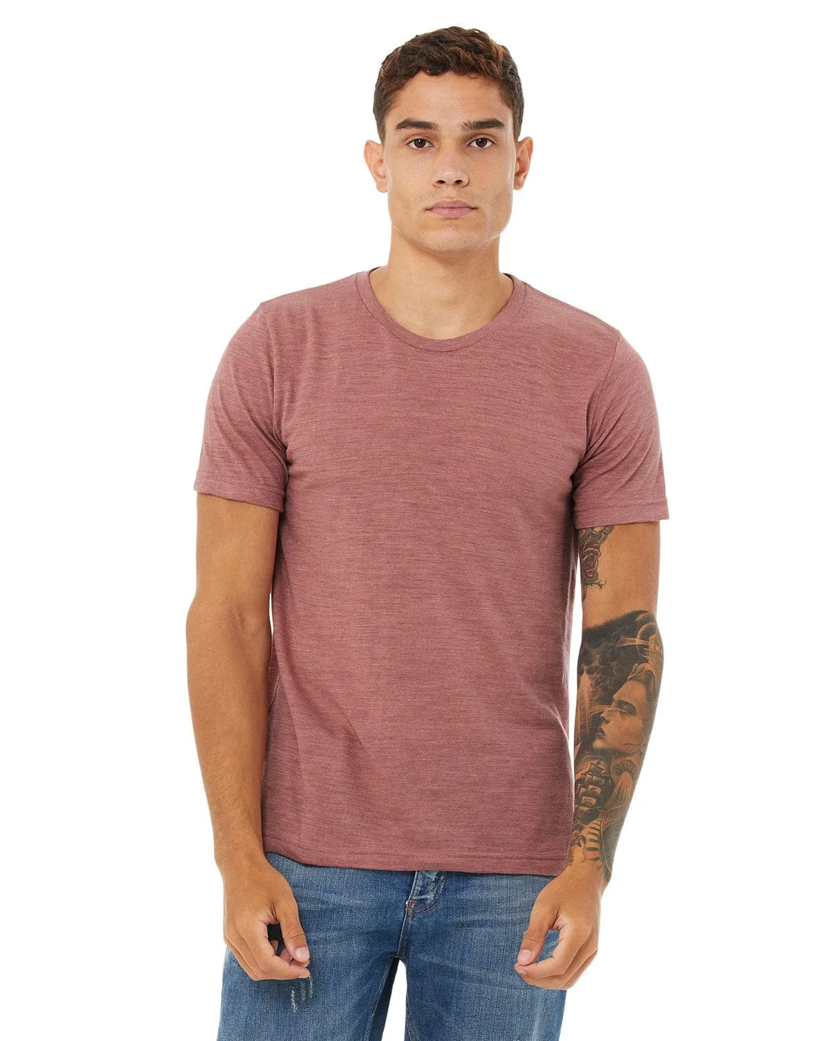 Bella Canvas Mens Poly-Cotton Short Sleeve T-Shirt