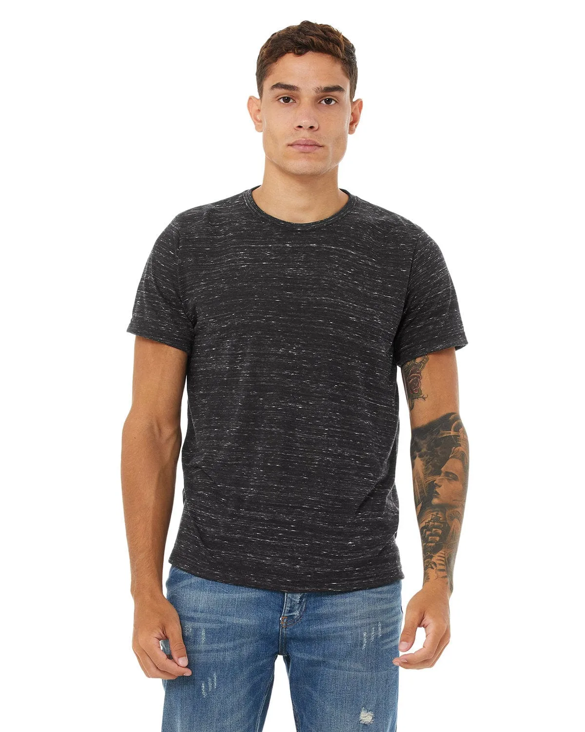 Bella Canvas Mens Poly-Cotton Short Sleeve T-Shirt