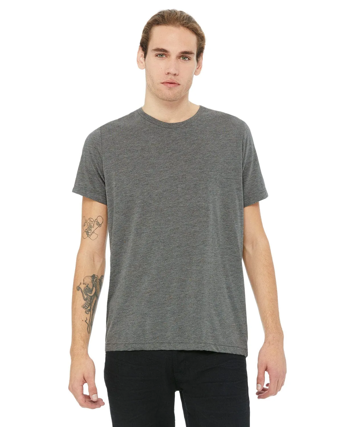 Bella Canvas Mens Poly-Cotton Short Sleeve T-Shirt