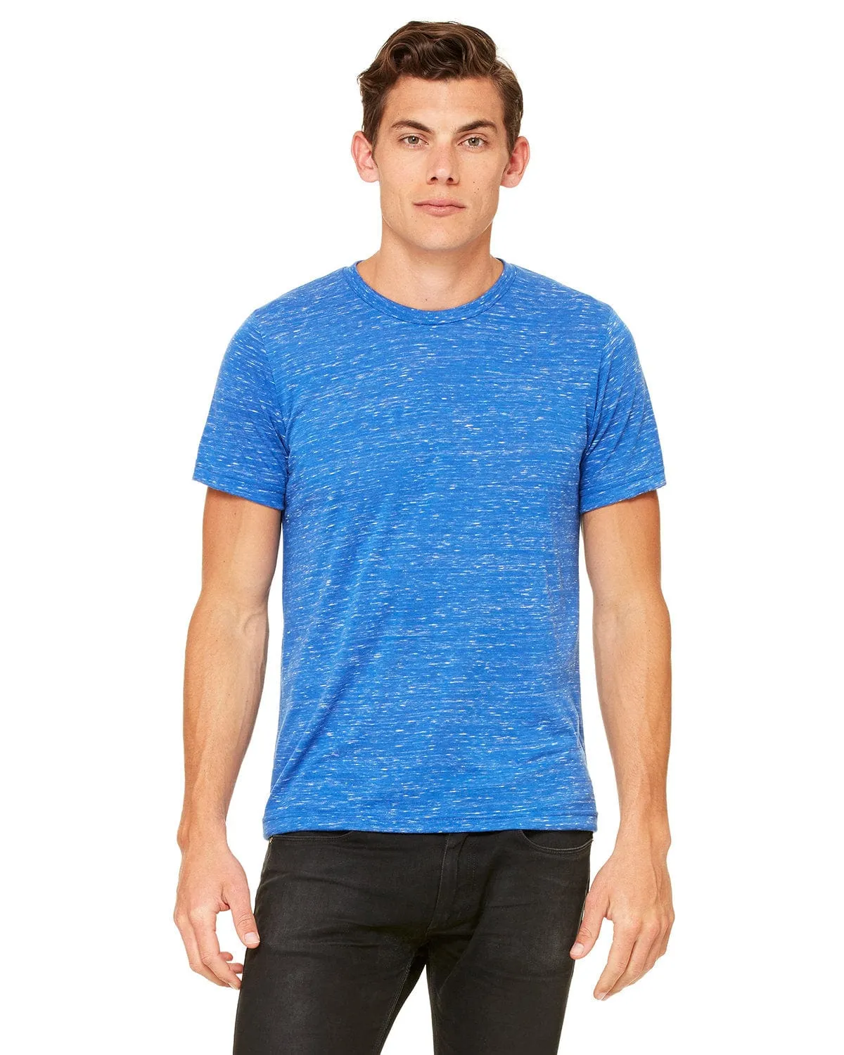 Bella Canvas Mens Poly-Cotton Short Sleeve T-Shirt
