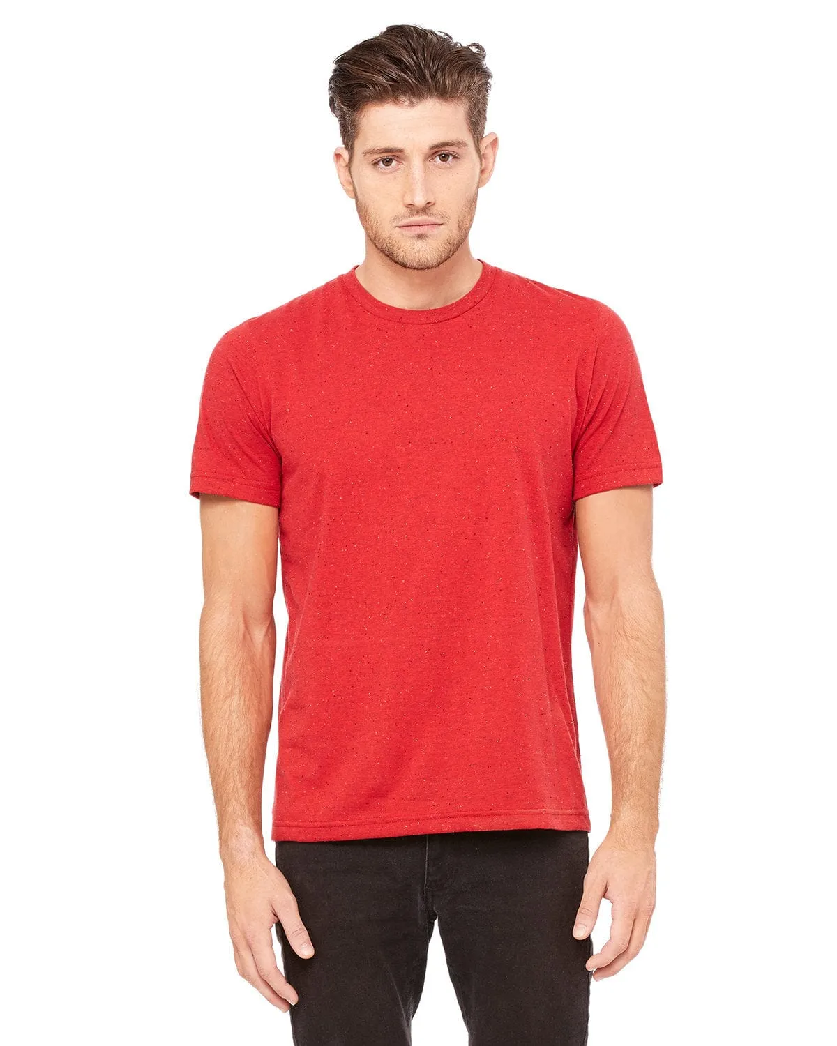 Bella Canvas Mens Poly-Cotton Short Sleeve T-Shirt