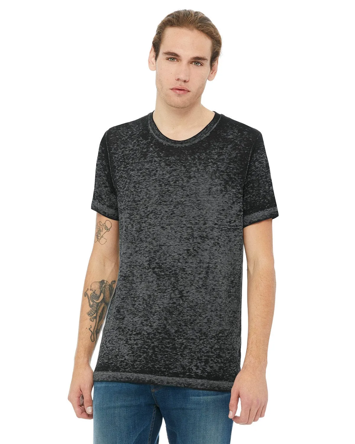 Bella Canvas Mens Poly-Cotton Short Sleeve T-Shirt