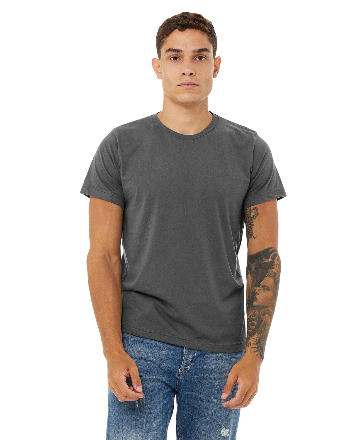 Bella Canvas Mens Poly-Cotton Short Sleeve T-Shirt