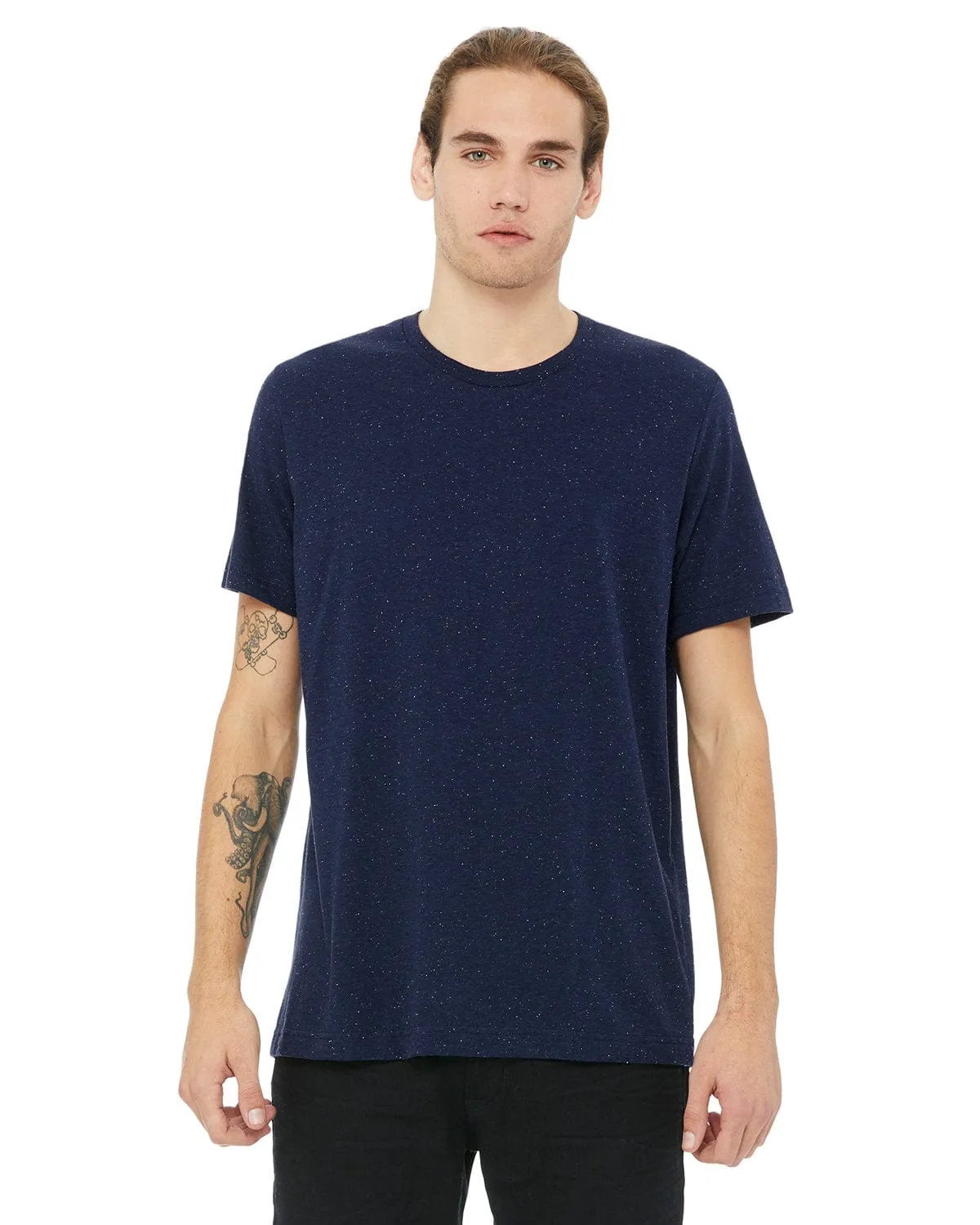 Bella Canvas Mens Poly-Cotton Short Sleeve T-Shirt