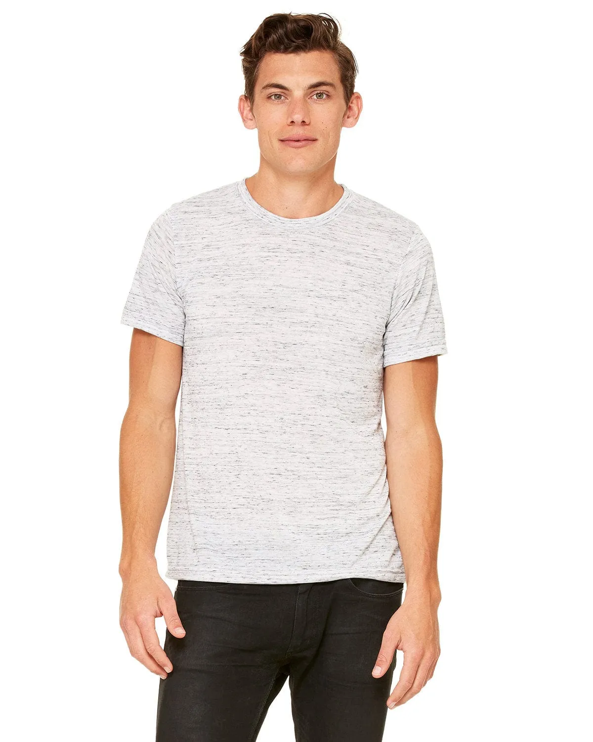 Bella Canvas Mens Poly-Cotton Short Sleeve T-Shirt