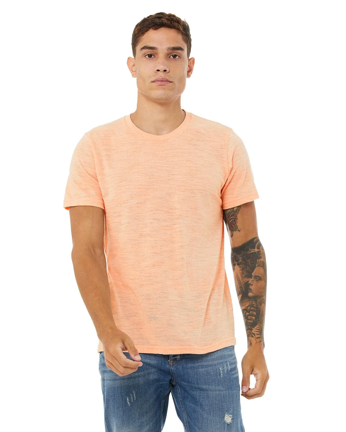 Bella Canvas Mens Poly-Cotton Short Sleeve T-Shirt