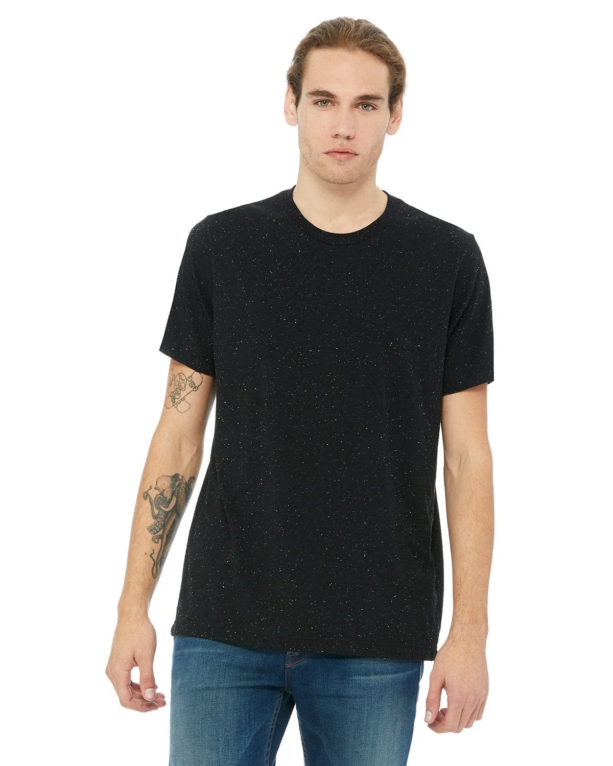 Bella Canvas Mens Poly-Cotton Short Sleeve T-Shirt