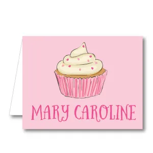 Birthday Fun - Girl Folded Notecard
