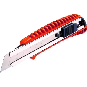 Black Decker 18mm Bimaterial Autolock Snap-Off Retractable Utility Knife,