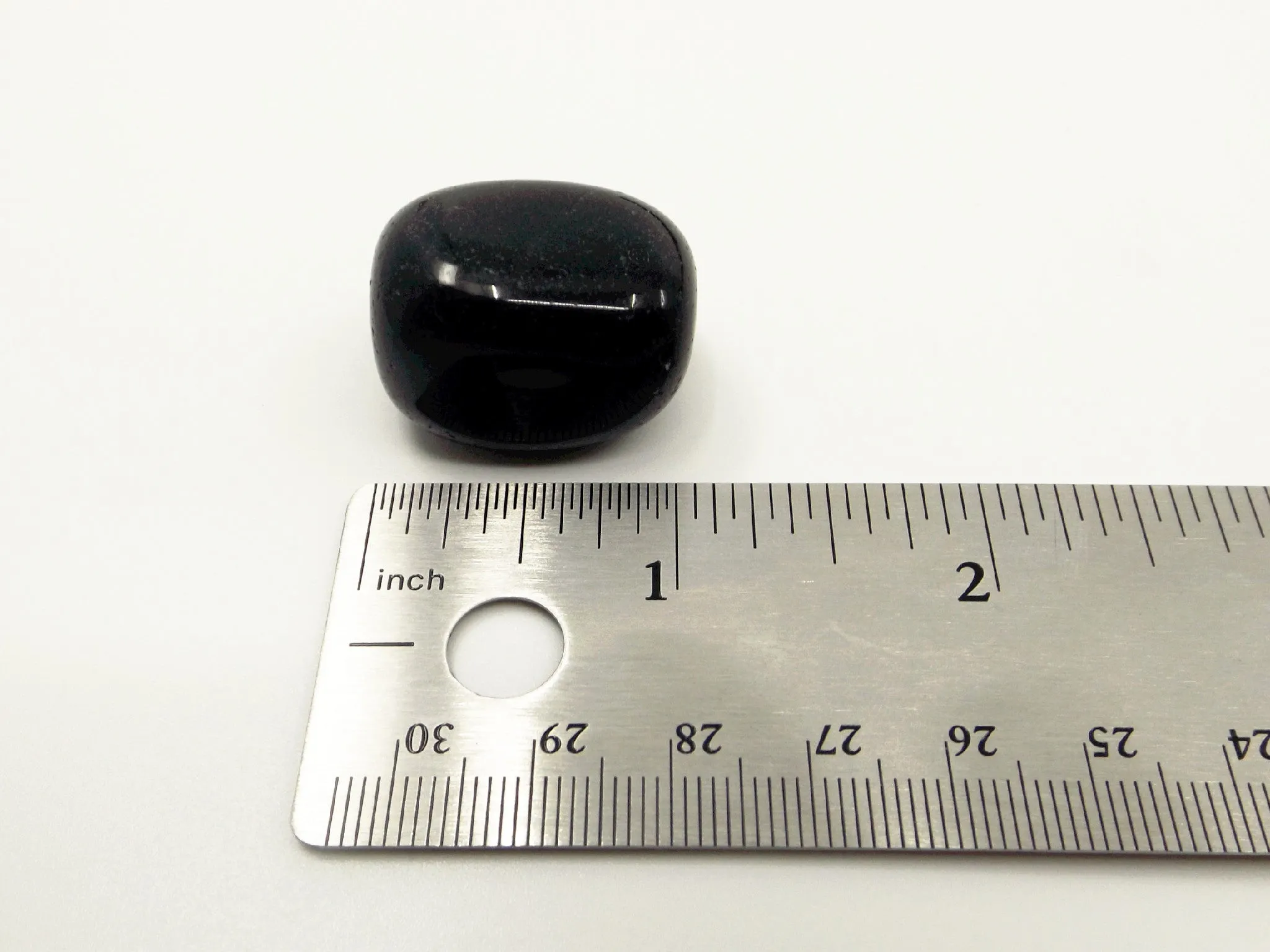 Black Obsidian tumbles | 2pcs