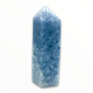 Blue Calcite Point