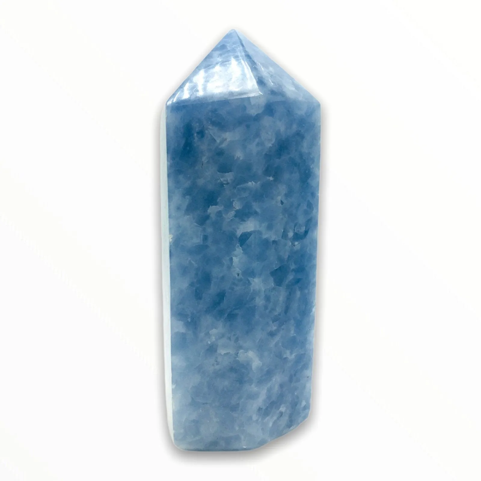Blue Calcite Point