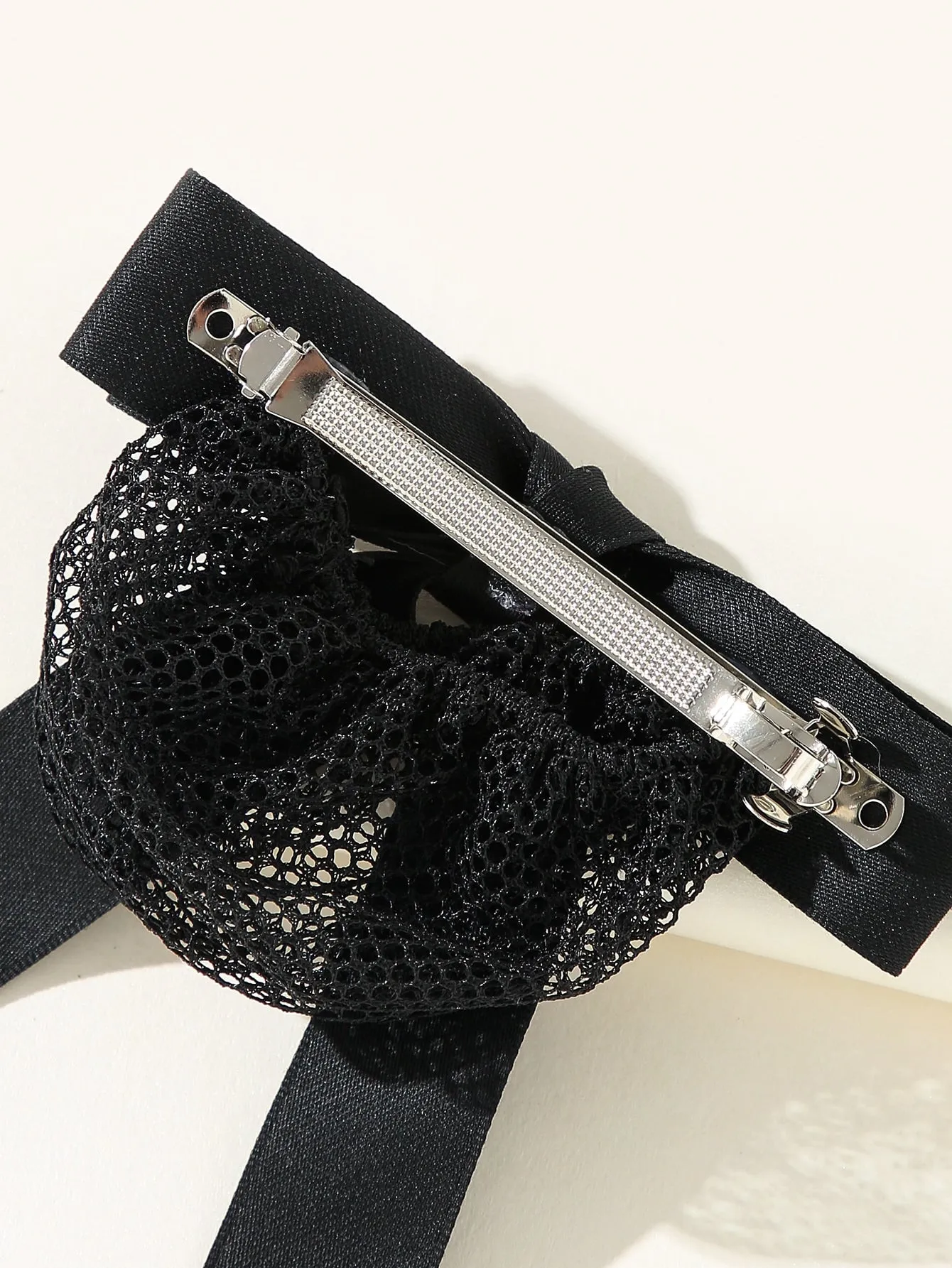 Bow Knot Hair Accessory - Black