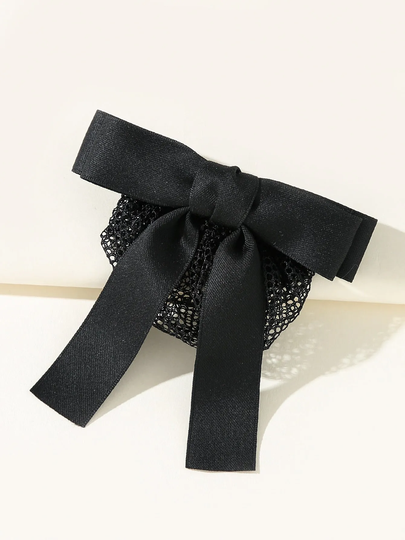 Bow Knot Hair Accessory - Black