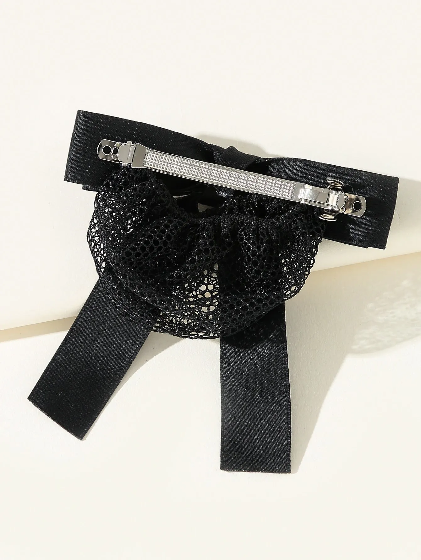 Bow Knot Hair Accessory - Black