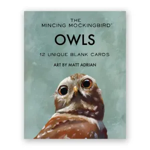 Boxed Set of Matt Adrian Owl Cards