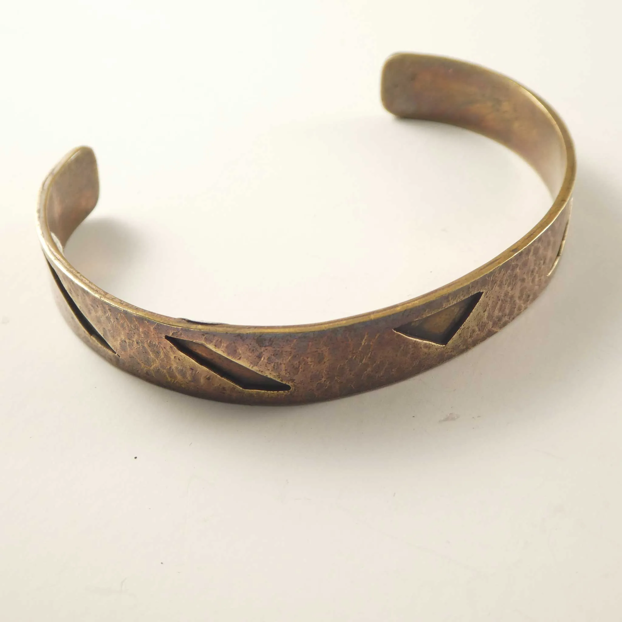 Bronze Cuff Overlay Bracelet