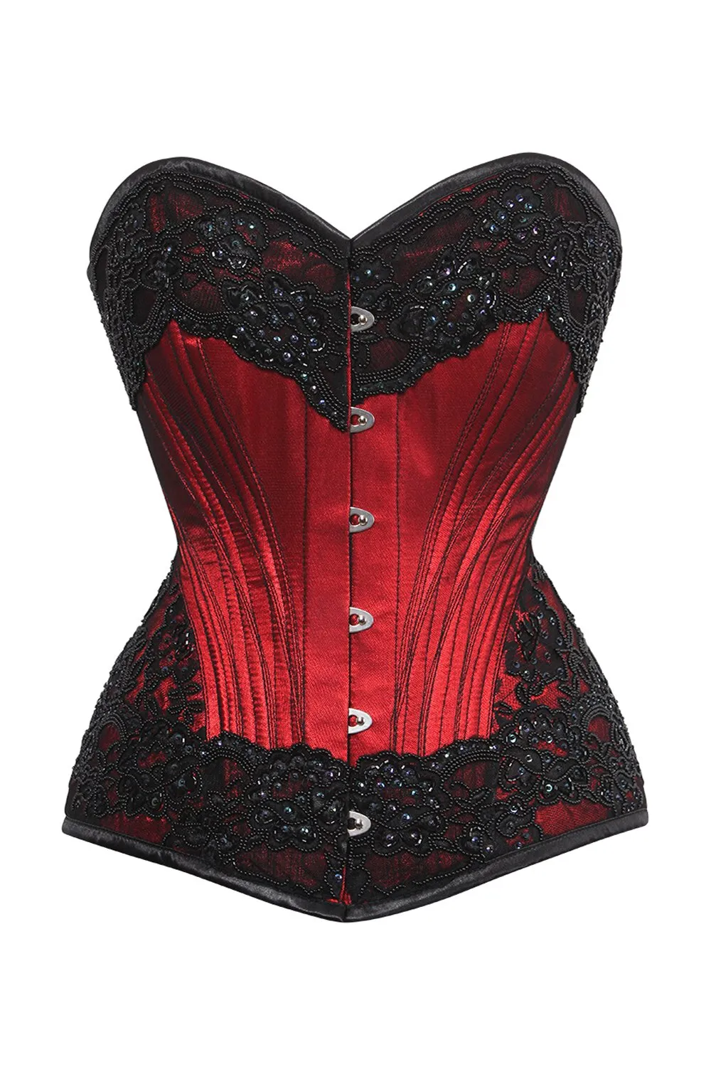 Brys Lace Overlay Overbust Couture Corset