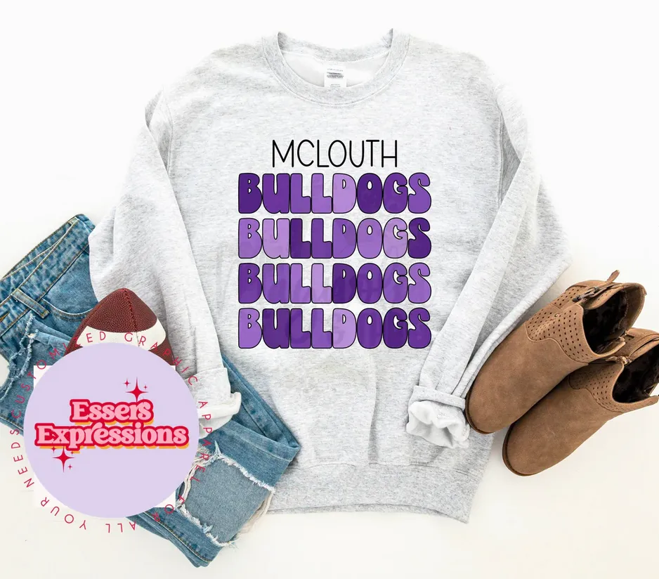 Bulldogs x 4 Retro (M105)
