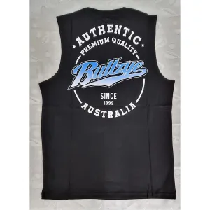 Bullzye Men's Overlay Musscle Tank Black